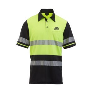 Hi Vis Polo With Tape