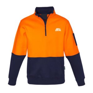 Hi Vis Half Zip Jumpers