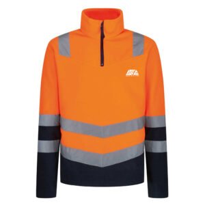 Hi Vis Half Zip Jumpers