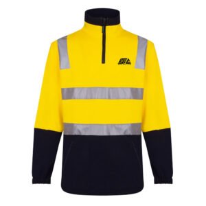 Hi Vis Half Zip Jumpers